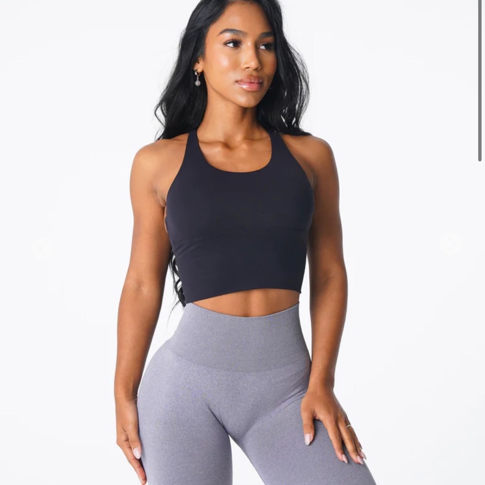 NVGTN Black Matrix Bra Top